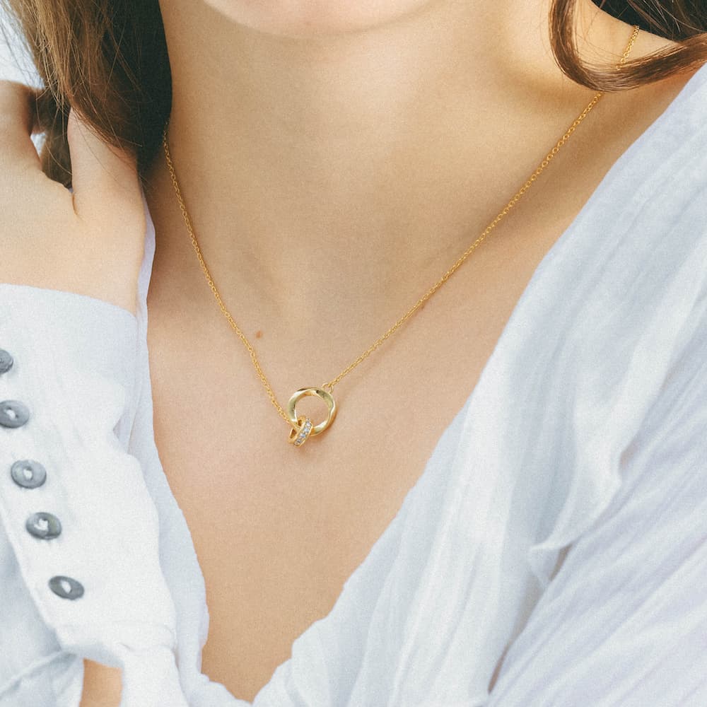 Twin Ring Necklace n7