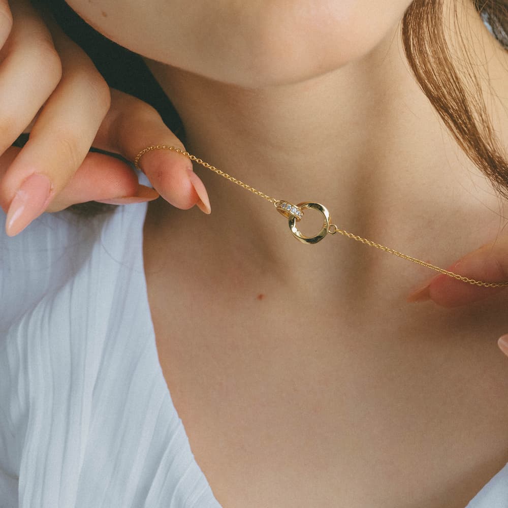 Twin Ring Necklace n7
