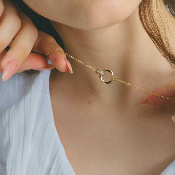 Twin Ring Necklace n7