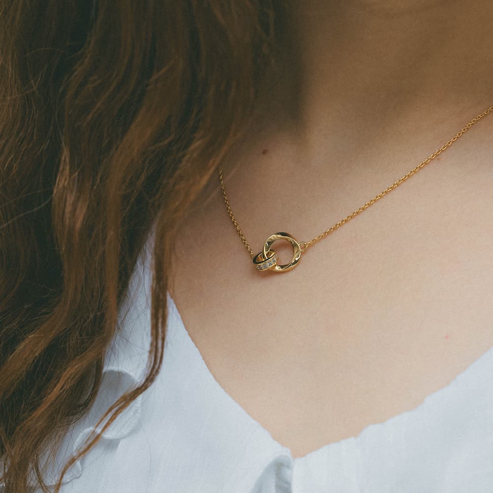 Twin Ring Necklace n7