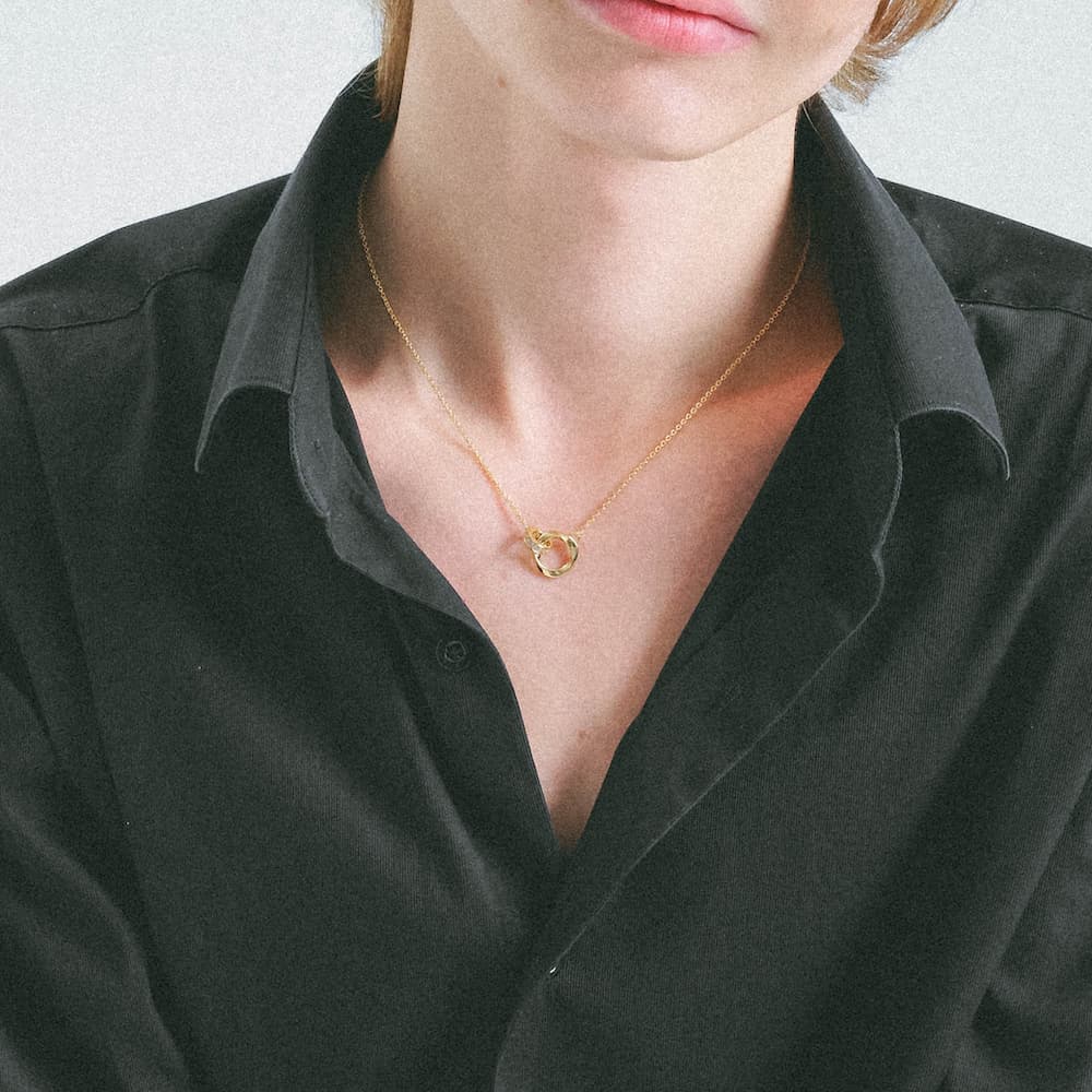 Twin Ring Necklace n7