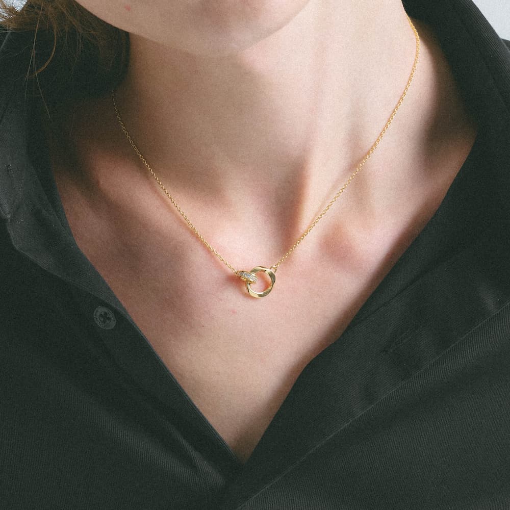 Twin Ring Necklace n7