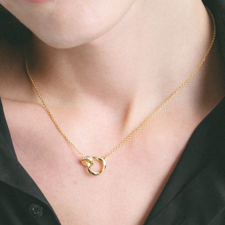 Twin Ring Necklace n7