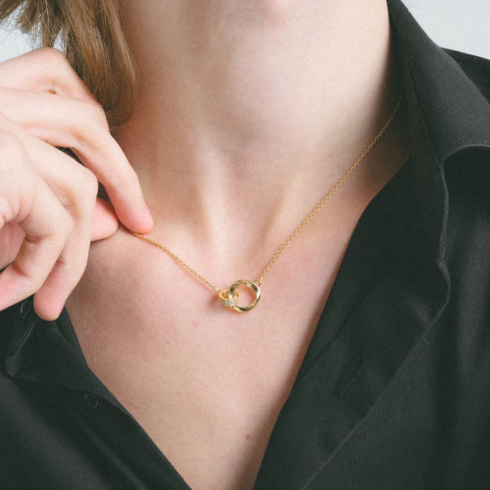 Twin Ring Necklace n7