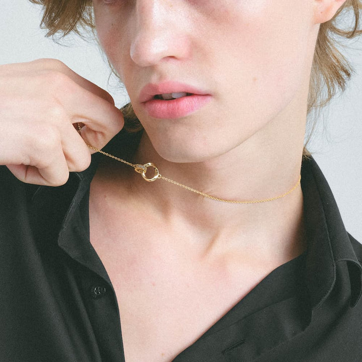 Twin Ring Necklace n7