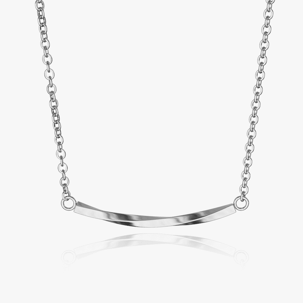 Arc Bar Necklace n9